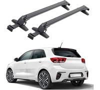 For Kia Rio Hatchback 2017-2020 Removable Waterproof Car Roof RackRemovable Waterproof Quick Fit Lockable Roof Rail Railing Rack Bars