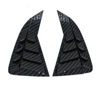 For Kia Rio K2 2011~2015 Sedan Russia Version Window Quarter Louver Shutter Cover Rear Side Window Louvers