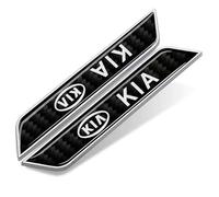 For Kia Rio Naimo K8 Forte Soul Niro Car Emblem,Custom 3D Metal Car Front Grille Bumper Rear Trunk Emblem,Durability Car Side Fender Rear Badge,Body Styling Fittings(Silver)