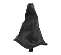 For KIA SFor portage 2007 to 2012 Manual Gear Shift Lever Gaiter Boot Made from PU Leather for Interior Protection (Black)