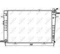 FOR KIA SPORTAGE 2.0D 04 to 06 D4EA Radiator 253102E500