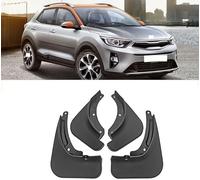for Kia Stonic 2017-2022 Mud Flaps Holes Vehicle Tire Protector Mudflaps Splash Guards Fenders Front Rear Mud Flap Mudguards