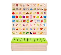 for Kids 5-7 Wooden Montessori Toys For Toddlers 1+ 2 3 4 Year Old Color Shape Matching Sorting Preschool Learning Activities Sensory Puzzles For Toddlers 1 3 Kids Piano (Beige, 29.4X10.8X8.6cm)