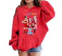 for Kids K Pop Demon Hunters Hoodies, Christmas H-Huntrix Hoodie K-pop Costume Merch Y2k Pullover Hip Hop Streetwear Long Sleeve Fashion Hooded Sweatshirt
