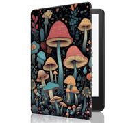 for Kindle 10th Gen 2019 Released Case, Slim Lightweight Smart Cover Case with Auto-Wake/Sleep for Kindle 2019,Red Blue Mushrooms