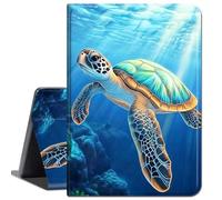for Kindle Fire 7 case 2019 2017 Release 9th 7th Generation,Slim Soft Shockproof TPU Silicone Protective Back Shell Case for Kindle fire 7 Inch Tablet,Blue Ocean Sea Turtle