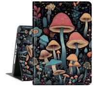for Kindle Fire 7 Tablet 12th Generation 2022 Release Case, Slim Cover Case with Auto-Wake/Sleep for Kindle Fire 7 2022,Red Blue Mushrooms