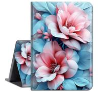 for Kindle Fire 7 Tablet Case 2019 2017 Release 9th 7th Generation,Slim Soft Shockproof TPU Silicone Protective Back Shell Case for Kindle Fire HD7 7" (2017/2019 Release),Pink Flowers