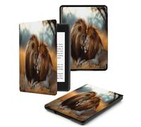 For Kindle Paperwhite 11Th Generation Case 6.8 Inch 2021 / Paperwhite Signature Edition Paperwhite Cover Auto Sleep/Wake E-Reader-Savannah Lion