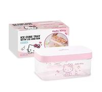 For Kitty Cute Silicone Ice Molds,Comes with ice storage box, Cartoon Cat Sealed Ice Mold with Lid, Silicone Candy Molds, Birthday Cake Decoration, Candy Chocolate Cupcake Topper, DIY Baking Tools