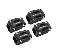 For KLR650 All Years KLR650 Review KLR 650S 1990-2024 2018 Engine Protection Bumper Protection Accessories 22mm-28mm(Black a)