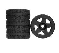 For KM For Rally For Wrc Citron C3 For Mjx For Hyper Go 7303 7304 1/7 1/8 Rc Car 4Pcs 110mm Off-Road Tires Wheel 17mm Hex Upgrade Parts Component