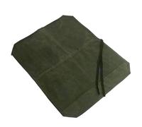 For Knives - Waxed Canvas Holder, This Roll-Up Bag Is Durable And Provides Long-Term Support For Your Learning | Contains Cutlery And Sharpener, Army Green, riferimento alla
