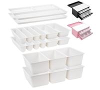 For Kobalt 2-Drawer Mini ToolBox, 6 Pcs Tool Box Organizer Tray Divider Set, Perfect for small gadgets, Toolbox accessories, Only compatible with the old version.