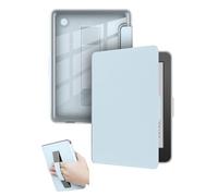 for Kobo Clara Colour/Clara BW/Clara 2E eReader 6 Inch Case with Wrist Strap and Auto Sleep/Wake, Shock-Proof & Scratch-Resistant (Light Blue)