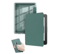 for Kobo Clara Colour/Clara BW/Clara 2E eReader 6 Inch Case with Wrist Strap and Auto Sleep/Wake, Shock-Proof & Scratch-Resistant (Dark Green)