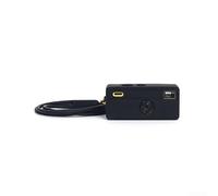 for kodak Charmera Silicone Skin, Soft Grip Protective Sleeve, Black(Black) | For Daily Photography, Shock Absorbent & Drop Resistant, Ideal for Travellers, Made of Soft Silicone, Includes Lanyard