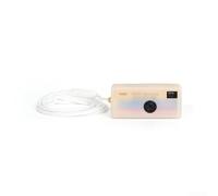 for kodak Charmera Silicone Skin, Soft Grip Protective Sleeve, Black(Transparent)