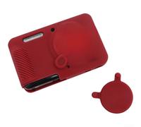 for kodak FZ55 Camera Case Silicone Shockproof Bumper Anti-Scratch Guard Pink for beige Wine Red(Wine Red)
