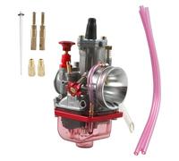 For Koso Motocross For Karb Scooter ATV For 2T 4T For PWK24 26 28 30 34 Mm Motorcycle Carburetor Dirt Bike Carb With Power Jet carburetor rebuild tool set(RED-PWK30)