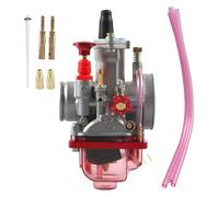 For Koso Motocross For Karb Scooter ATV For 2T 4T For PWK24 26 28 30 34 Mm Motorcycle Carburetor Dirt Bike Carb With Power Jet carburetor rebuild tool set(RED-PWK24)