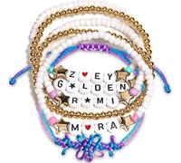 for KPo De-mon Inspired Merch Bracelets Set Stuff for Zoey Rumi Mira Cosplay Merchandise Gifts Outfit Accessories Friendship Jewelry Birthday Christmas Gifts