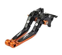 For Ktm Duke 125 200 250 390 Rc125 Rc200 Rc390 Brake Clutch Lever Cnc Aluminum Extendable Adjustable Clutch Levers Accessories| | BK-BK-OG