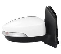 For KUGA For Escape 2013 2014-2020 Wing Unit 6pins Side Assembly Assy Rearview Mirror Turn Signal Lights Glass Lens Wires Rearview Assembly(White Right)