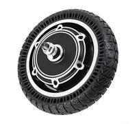 for KUGOO Scooter 48V 500W 10-inch Hub Motor Wheel, Anti-skid Grooved Puncture Solid Tyre, Shock Absorption High Durability Rubber Drive Assembly Replacement