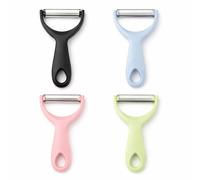 For Kuhn Rikon Peeler Replacement, 4 Pack Y Vegetable Peelers for Kitchen, Sharp Blade Potato, Fruit & Apple Peeler Set