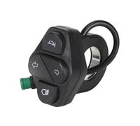 For Kukirin Electric Scooter Headlight Switch 5 Pin Turn Signal Controller Replacement Part Compatible With for G2 Master Model Black