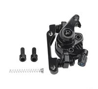 For Kukirin For G2 Pro Electric Scooter Front Rear Disc Brake Aluminum Alloy Caliper Adjustable Black Left Right Replacement Part For Safe Riding Control(Right front Black)
