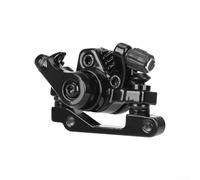 For KuKirin For G2 Pro For G2 Max Front and Rear Disc Brakes Aluminum Alloy Construction with Adjustable Screws to Fine Tune Brake Pad Distance for Reliable Performance (Right front Black)