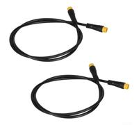 For Kukirin For G3 Pro Compatible Headlight Adapter Cable for Seamless Connection Between Scooter and Headlight Unit (2PC black)