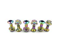 For KX80 For KX85 For KX125 For KX250 1995-2008 For KLX250R 2008-2020 Motorcycle Rear Chain Disc Screw Nut Bicycle For Bolt With Washer M8*32mm