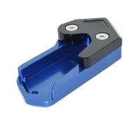 For KYMCO AK550 2016 2017 2018 2019 2020 2021 Motorcycle Kickstand Side Stand Extension Base Enlarger Plate Pad Adjustable length design(Blu)