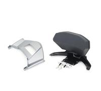 For KYMCO AK550 2017 2018 2019 2020 2021 2022 Motorcycle Rear Passenger Seat Backrest Cushion Back Rest Pad(Silver)