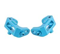 For KYOSHO 4WD Optima Maxima 1/10 RC Off Durable Construction Precise Engineering Fit Reliable Replacement Part Road Vehicle Upgrade Front Caster Block RC Upgrade Part for Remote Control Vehicle Up...