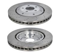 For Lamborghini Gallardo Rear Drilled 335mm Brake Discs SHW 5.0 5.2 LP550 LP560