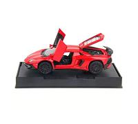 For Lamborghini LP750 1 32 Simulation Sound And Light Alloy Force Control Toy Car Model Collection Mini Replica Toys(Blue)