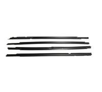 for Lancer for CY for CX Window Weatherstrip for Fortis for Evo Rubber Laminate 5727A005 4 X Outside Glass Car Door Seal Protector(Out Black)