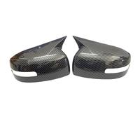 For Lancer For EX X For Evo 2008-2018 Car Styling Door Side Wing Rearview Mirror Cover Cap Trim With Horn Auto Accessories Rearview Side Mirror Covers(Matte)