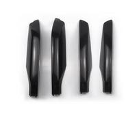 For Land For Cruiser For Prado J150 2010-2022 Car Accessories Roof Rack Rails End Cover Cap Replacement 4pcs Raising side rails roof rack crossbars(Type B)