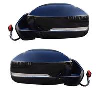 For Land For Rover Discovery 4 2012 2013 2014 2015 2016 Car Exterior Side Mirrors With Electric Folding Turn Signals Features Auto Electric Mirrors(Black-Right(Side),Left+Right)