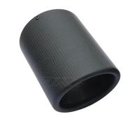 For Land For Rover For Auroras 2015 2016 2017 2018 1pcs Inlet Carbon Fiber Exhaust Pipe Car Accessories Exhaust Mufflers Nozzle Car Exhaust Tailpipe(Matte 89mm)