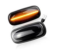For Land For Rover For Defender For Freelander For Discovery 2 2pcs LED Dynamic Flowing Water Side Marker Light Wing Mirror Indicator Blinker(NoDynamic)