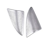 For Land For Rover For Discovery 4 LR4 2009-2016 Car-Styling ABS Chrome Audio Speaker Frame Trim Auto Accessories 2pcs Car Trim Interior(B)