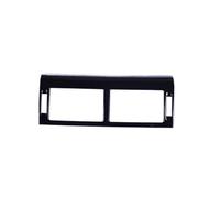 For Land For Rover For Discovery For Sport 2015-19 ABS Car Central Control Air-Conditioning Air Outlet Frame Decorative Trim Car Trim Interior(Black)