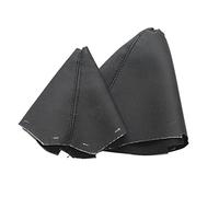 For Land For Rover For Freelander 2 2008 2009 2010 2011 2012 2013 Gearbox Gear Shift Knob Parking Handbrake Gaiter Boot Cover Car Gear Stick Shift Cover( Black)