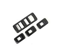 For Land For Rover For Range For Sport 2014 2015 2016 2017 ABS Car Interior Window Switch Button Frame Cover Trim Center Console Control Panel Trim(STYLE B Glossy Black)